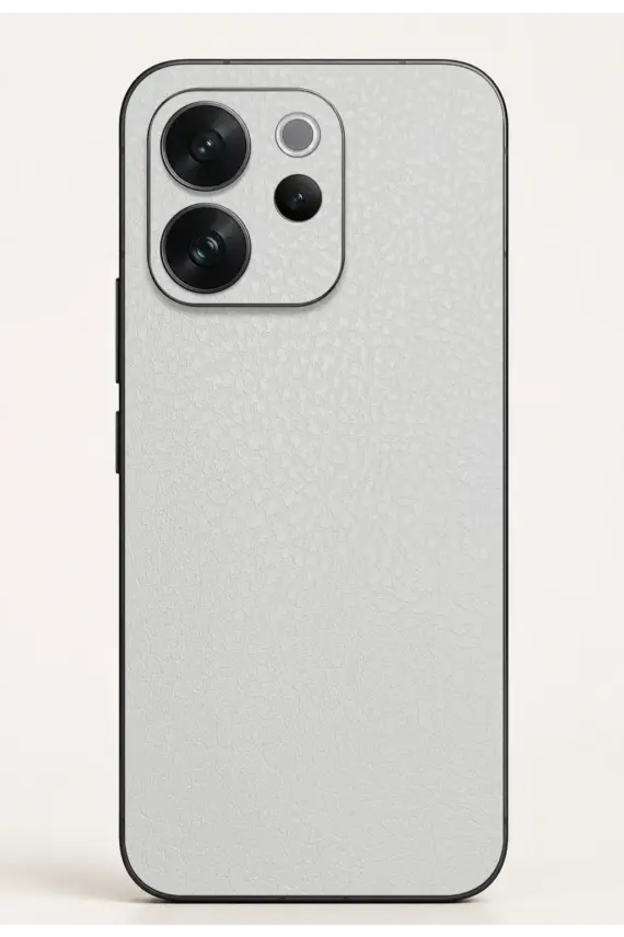 Vivo V70 White Leather skin-wrap-ultraskinz