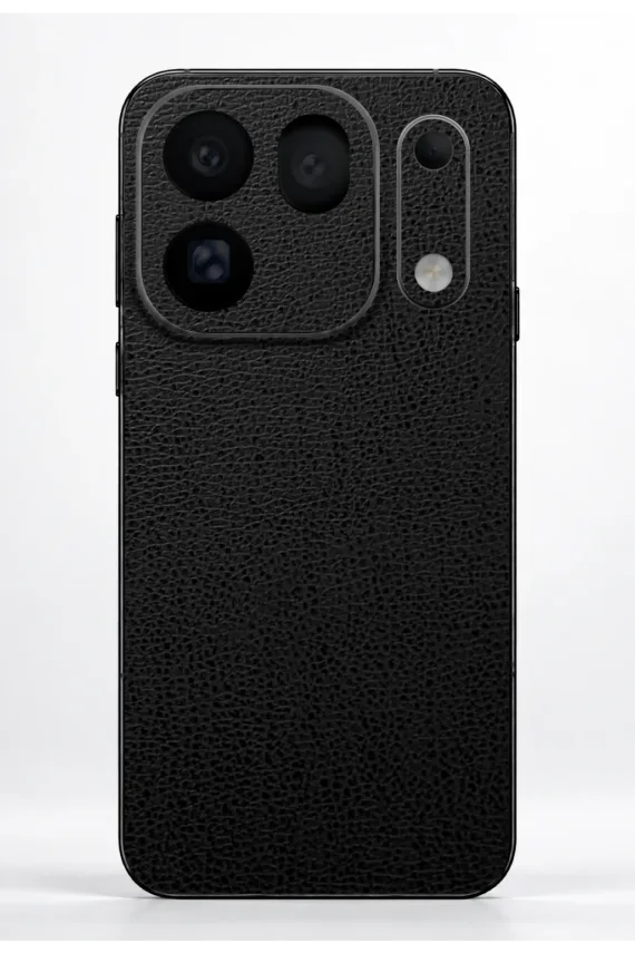 OPPO Find X10 Pro Max Black Leather skin-wrap-ultraskinz